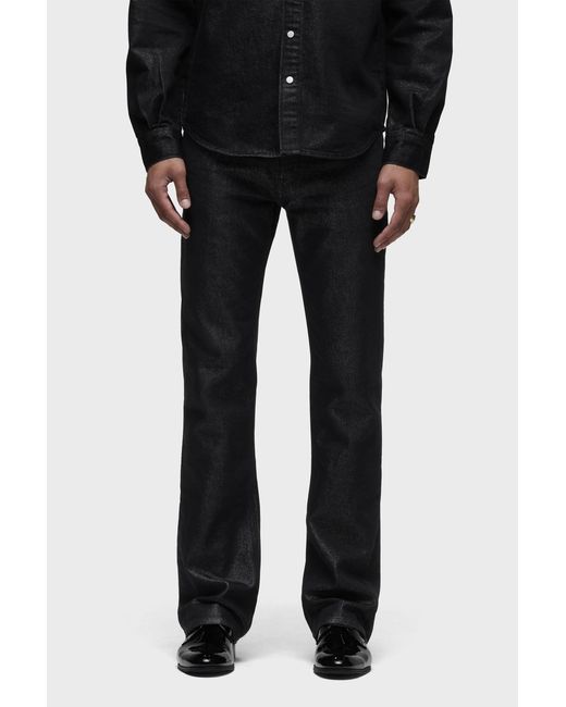 Hudson Black Walker Kick Flare for men