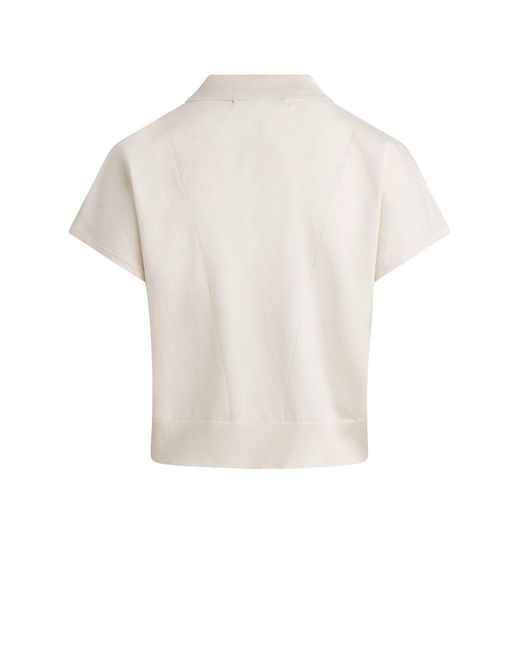Hudson Blue Draped Collared Sweater