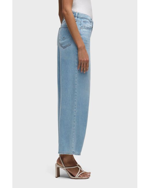Hudson Blue Rosie High-rise Wide Leg Ankle Jean