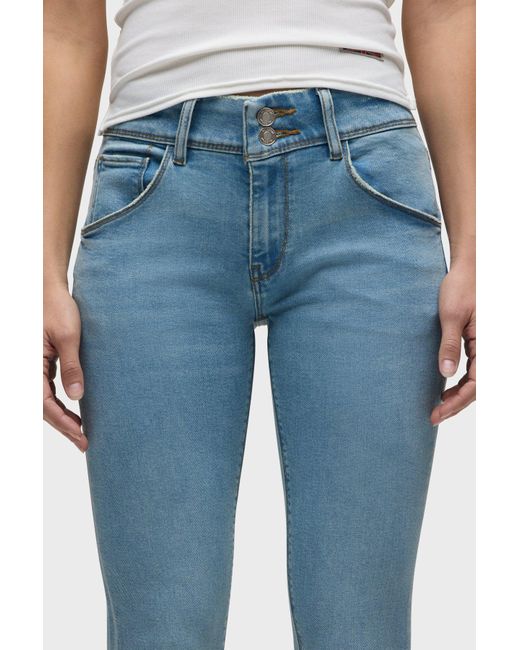 Hudson Blue Beth Mid-rise Baby Bootcut Jean