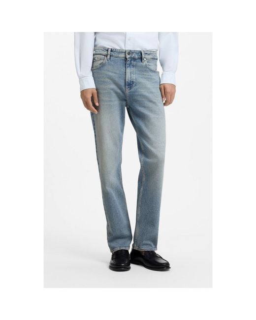Boss Blue Slim-Fit Jeans for men