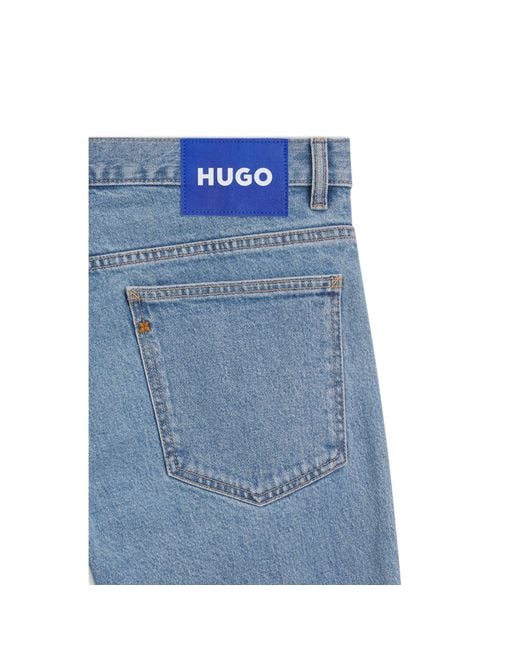 HUGO Blue Slim-Fit Jeans for men