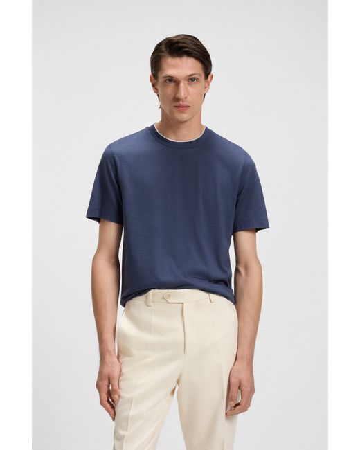 Boss Light Blue Men's T-shirts Size M for men