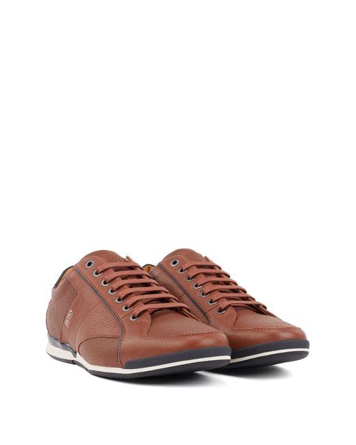 hugo boss trainers brown
