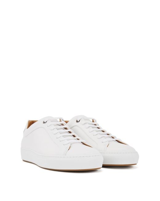 boss white trainers mens