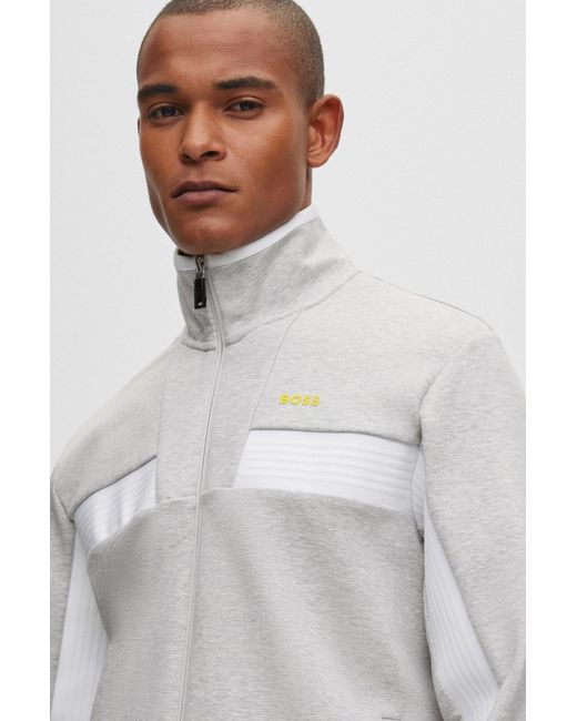Boss full cheap zip sweatshirt