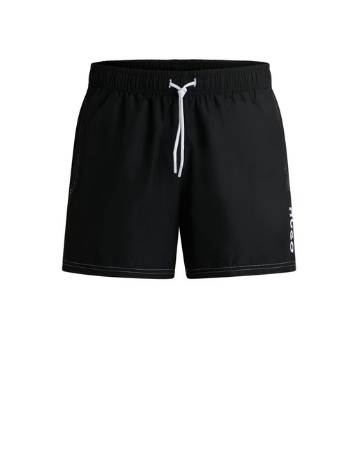 HUGO Black Men's Swim Shorts Size L for men