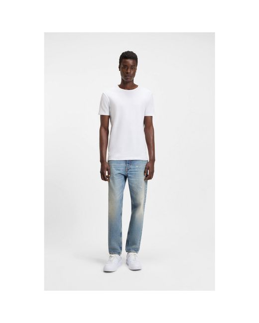 HUGO Blue Two-Pack Of Slim-Fit T-Shirts for men