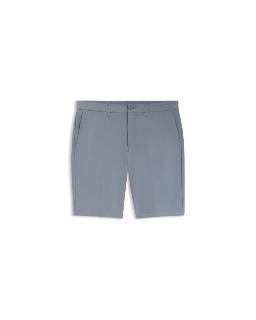 Boss Blue Slim-Fit Shorts for men