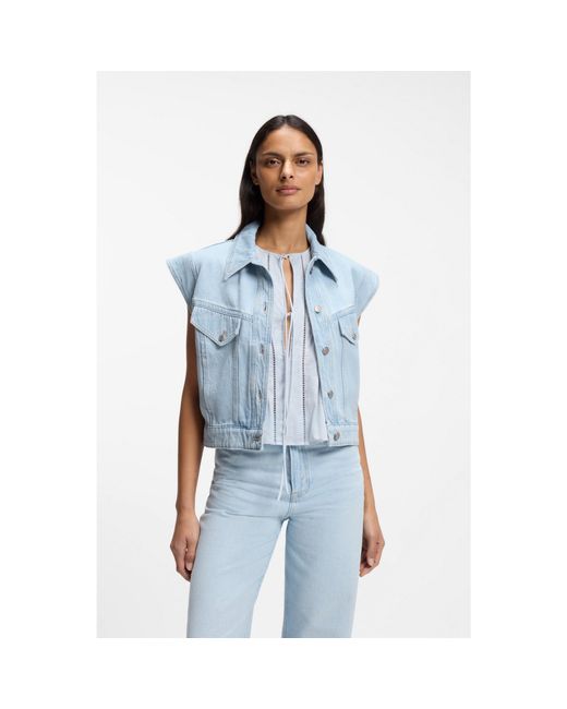 Boss Blue Regular-Fit Vest