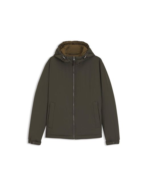 Boss Green Water-Repellent Hooded Short Jacket With Down Filling for men