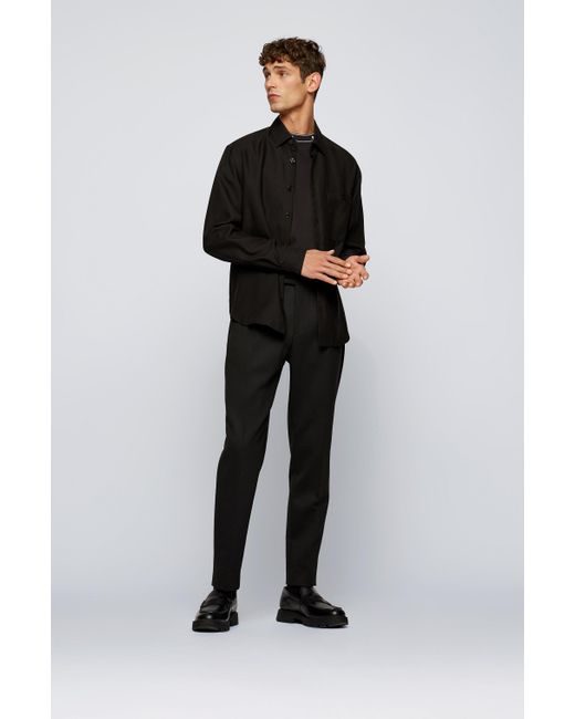 hugo boss mercerised