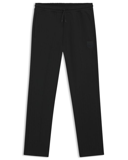 HUGO Trainingsbroek Van Een Katoenmix Met Streep in het Black voor heren