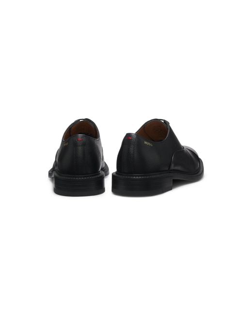 HUGO Black Oxford Shoes for men
