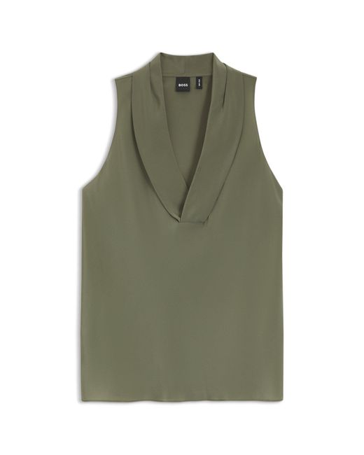 Boss Green Sleeveless Blouse