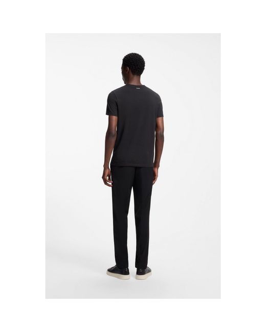 HUGO Black Two-Pack Of Slim-Fit T-Shirts for men