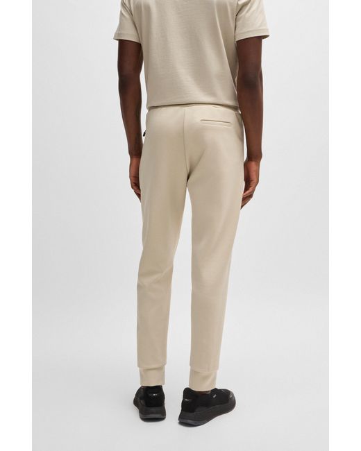 Boss Natural Light Beige Men's Jogging Pants Size Xl for men