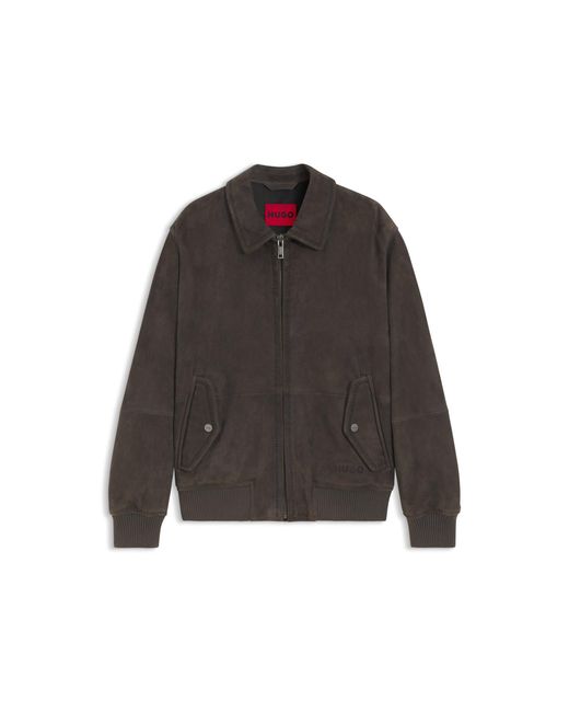 HUGO Black Extra-Slim-Fit Jacket for men