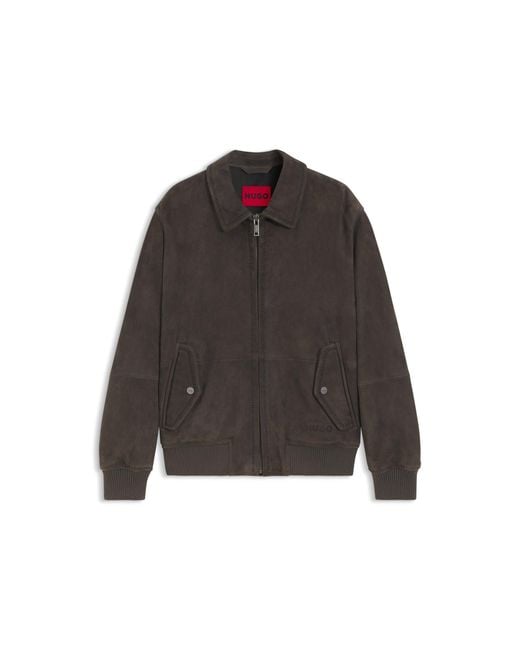 HUGO Black Extra-Slim-Fit Jacket for men