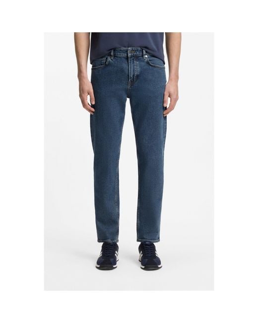 Boss Blue Regular-Fit Jeans for men