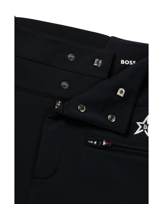 Boss Red X Perfect Moment Ski Trousers With Stripes And Branding