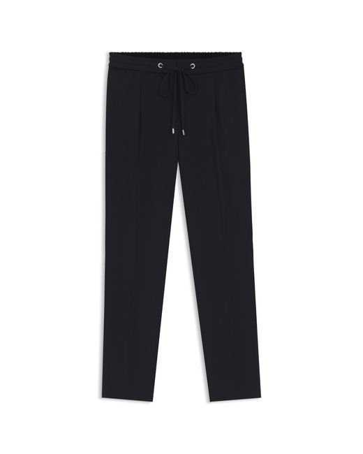 Boss Blue Regular-Fit Trousers