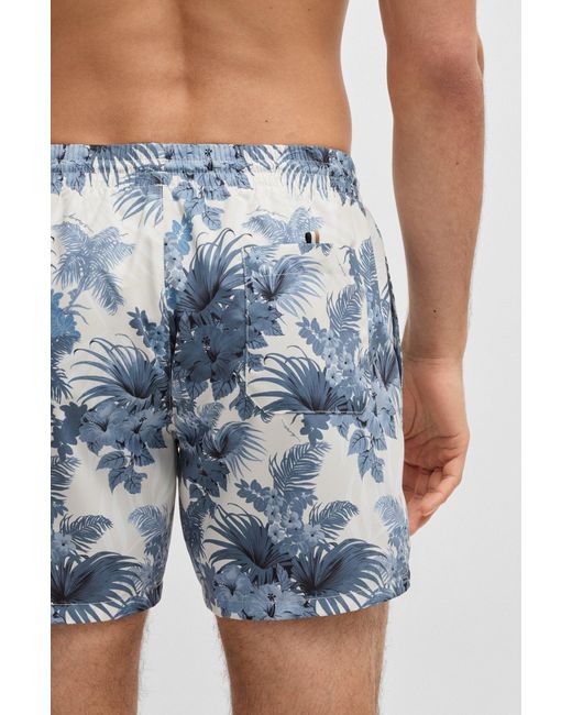 Boss Light Blue Men's Swim Shorts Size M for men