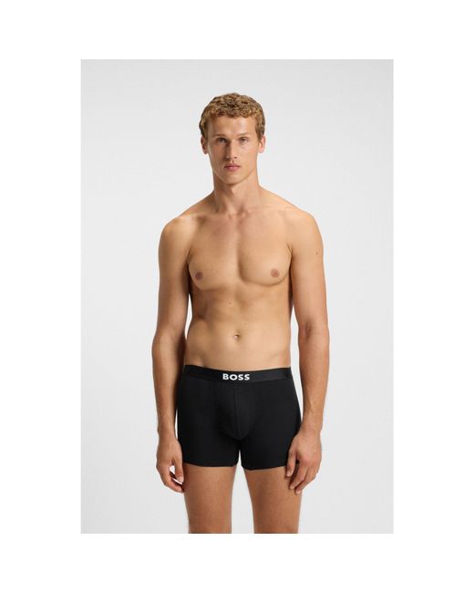 Boss Black Three-Pack Of Boxer Briefs for men