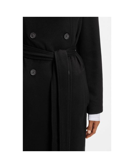 Boss Black Double-Breasted Coat