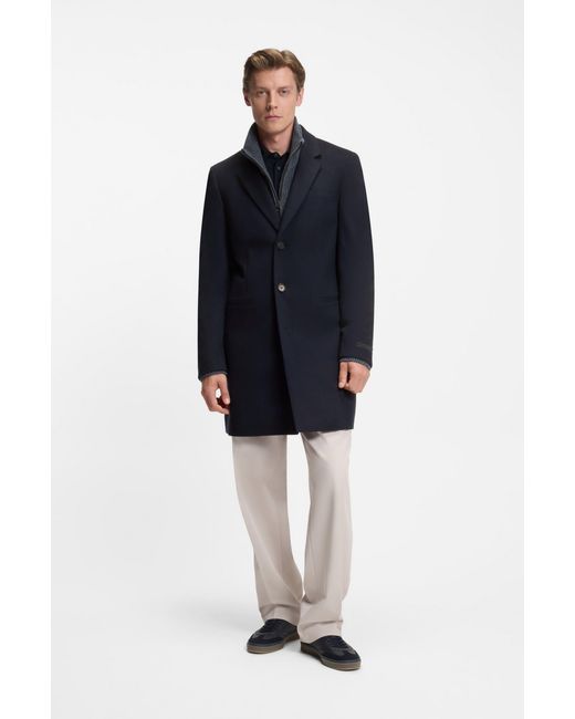 Boss Dark Blue Men's Formal Coats Size 34r for men