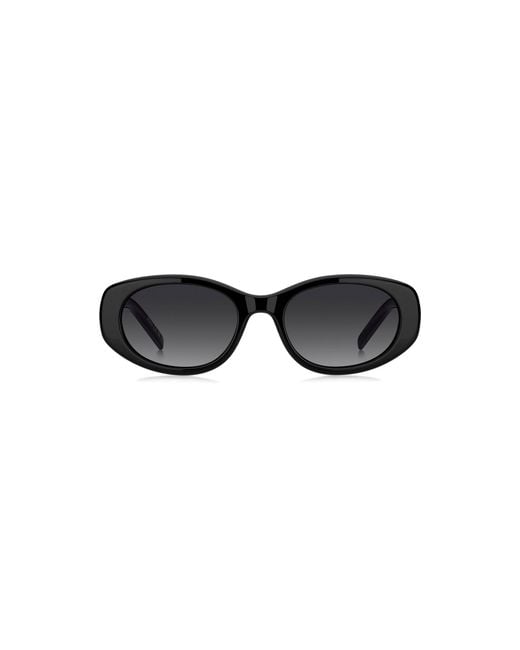 Boss Black Acetate Sunglasses With Double B Monogram