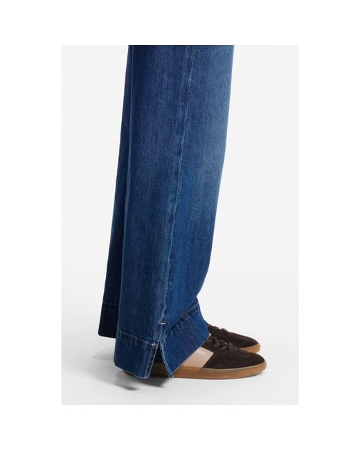 Boss Brown Suede Trainers With Smooth-Leather Trims