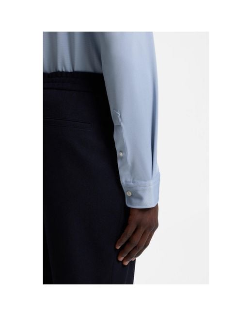 Boss Blue Slim-Fit Shirt for men