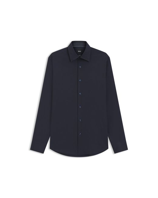 Boss Blue Regular-Fit Shirt for men