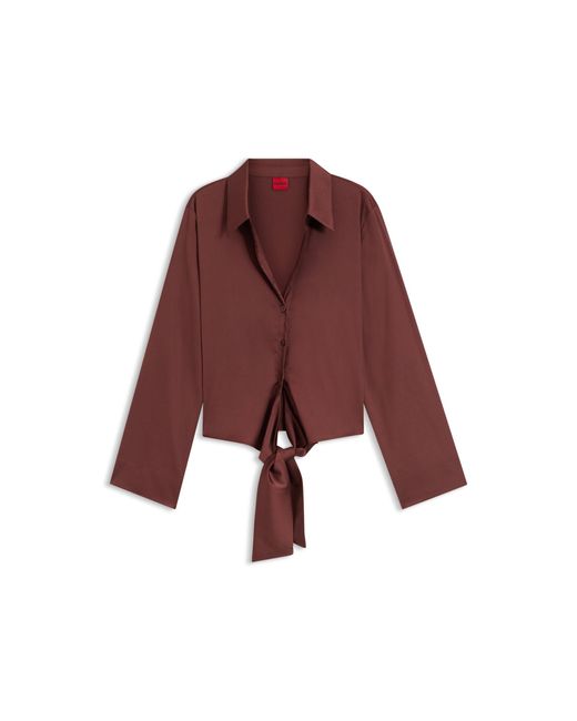 HUGO Red Relaxed-Fit Blouse