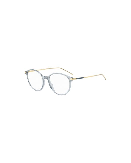 Boss Metallic Optical Frames With-Tone Trims