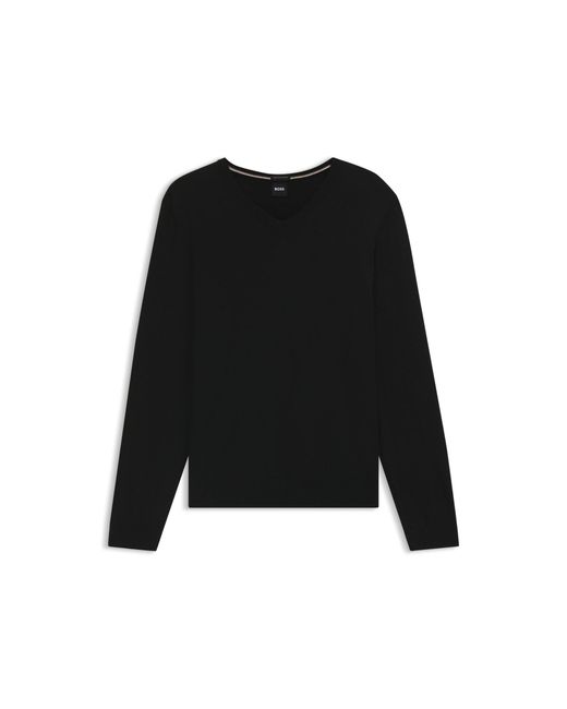 Boss Black V-Neck Sweater for men