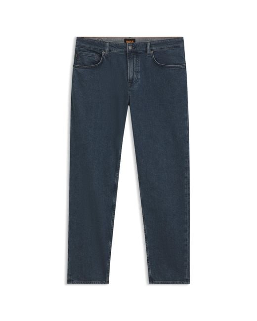 Boss Blue Maine Regular-Fit Jeans for men