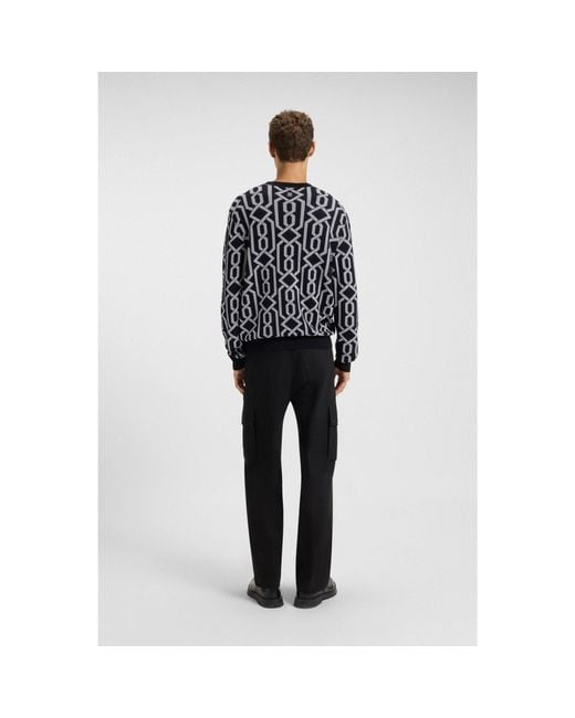 HUGO Black Men's Sweaters Size M for men