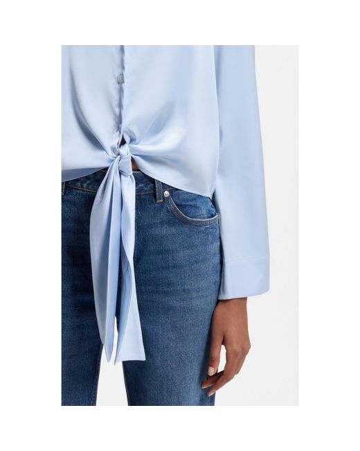 HUGO Blue Relaxed-Fit Blouse