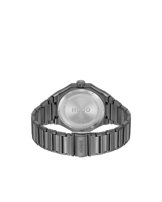 HUGO Black #Grail Sport-Plated Watch With Tonal Dial for men