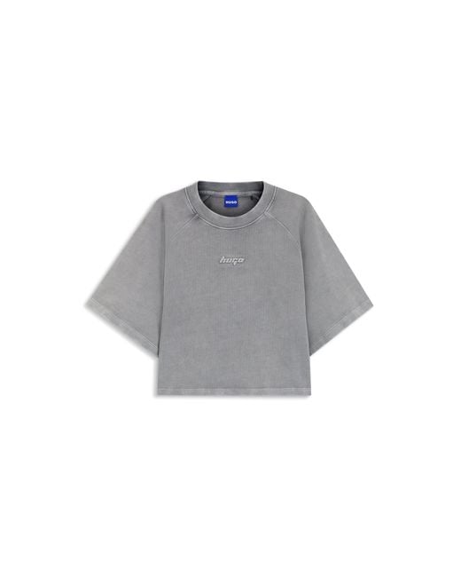 HUGO Blue Relaxed-Fit T-Shirt