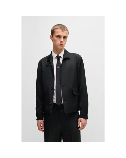 HUGO Black Forward Jacket for men