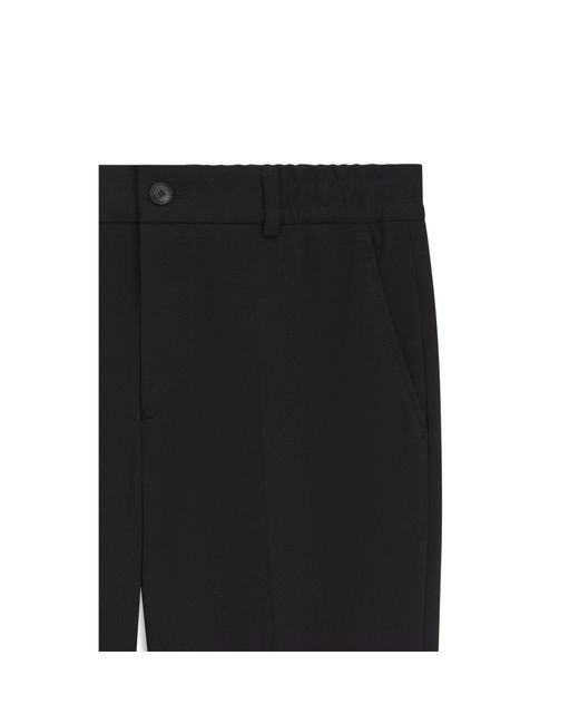 Boss Black Tapered-Fit Trousers for men