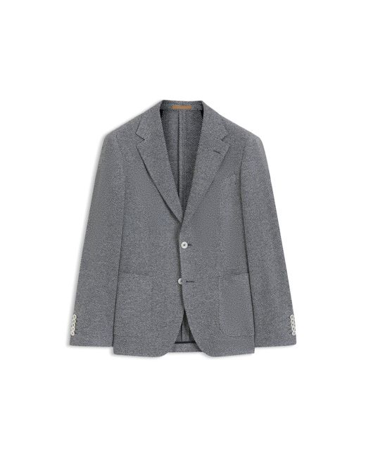 Boss Gray Regular-Fit Blazer for men