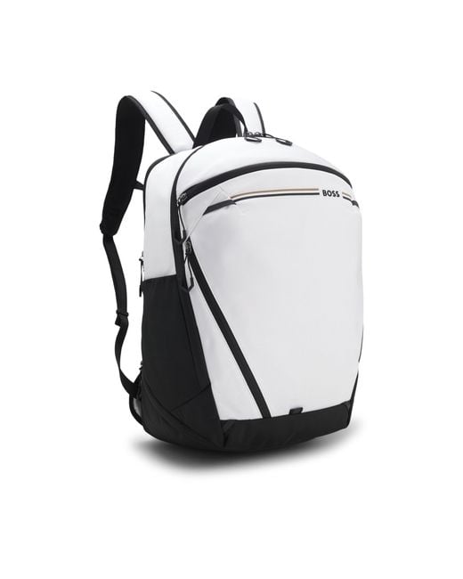Boss Metallic Backpack for men