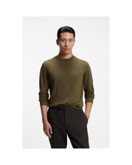 Boss Green Knitted Sweater for men