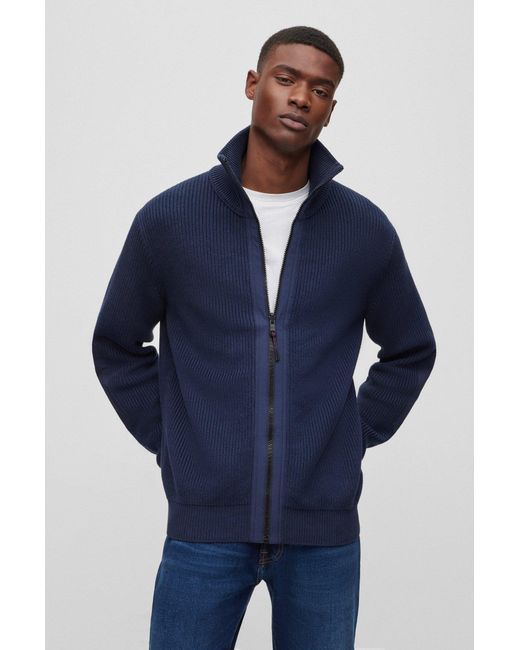 Hugo boss knitted jacket Clearance