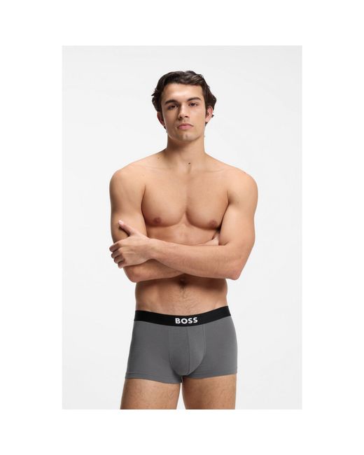 Boss Black One Three-Pack Of Trunks for men