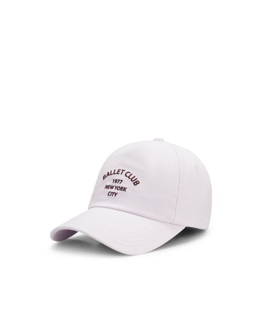 Boss White Cotton-Twill Cap With Artwork